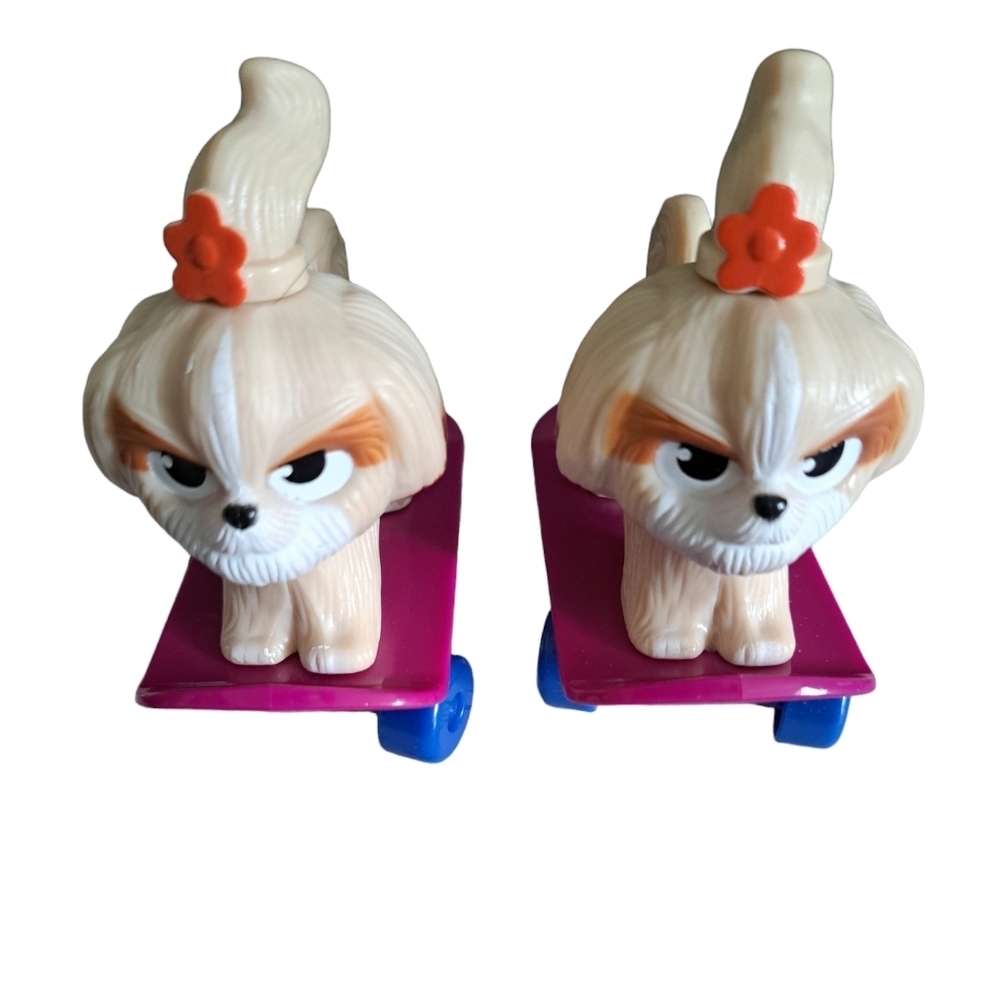 2019 McDonalds Happy Meal Toy Secret Life of Pets 2 Daisy Dog Skateboard fun 2